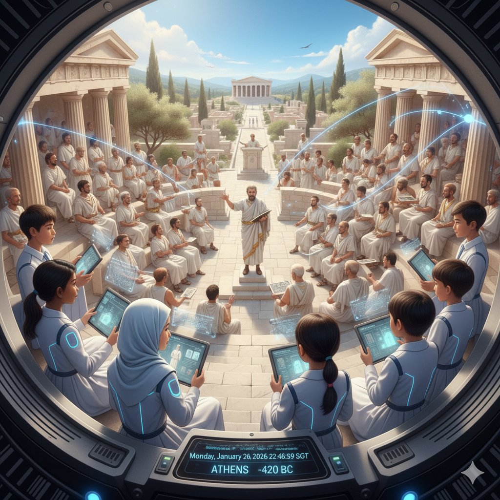 A colorful map of Singapore.