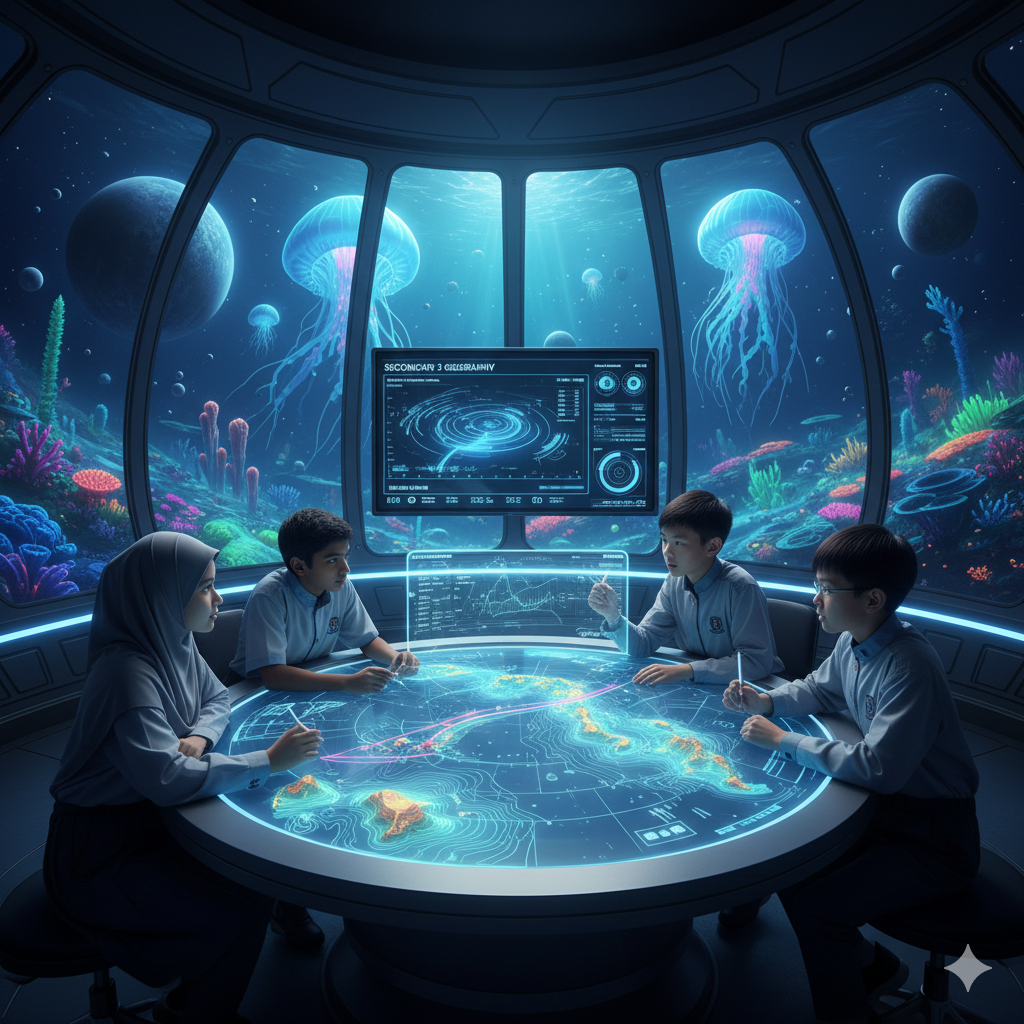 A microscopic view of plant cells.